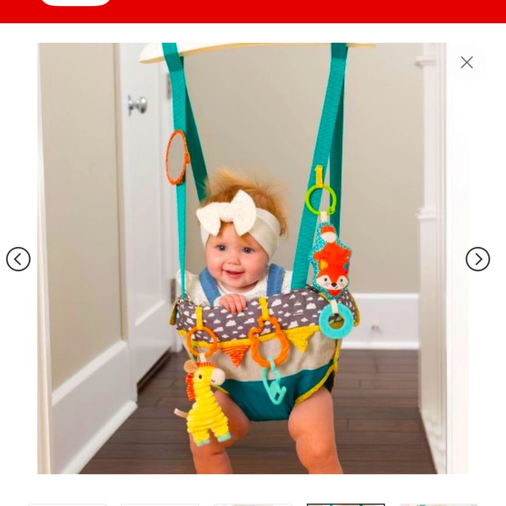 Infantino Go gaga! Up, Up & Away Deluxe Doorway Jumper